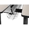 Kee Desking Kee Benching Systems, Black, Maple, Wood, Metal MBSPD12024PLBPBK - alternate 6